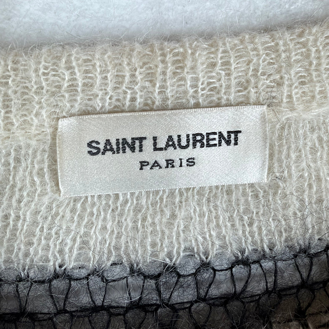 Saint Laurent Striped Knit Sweater