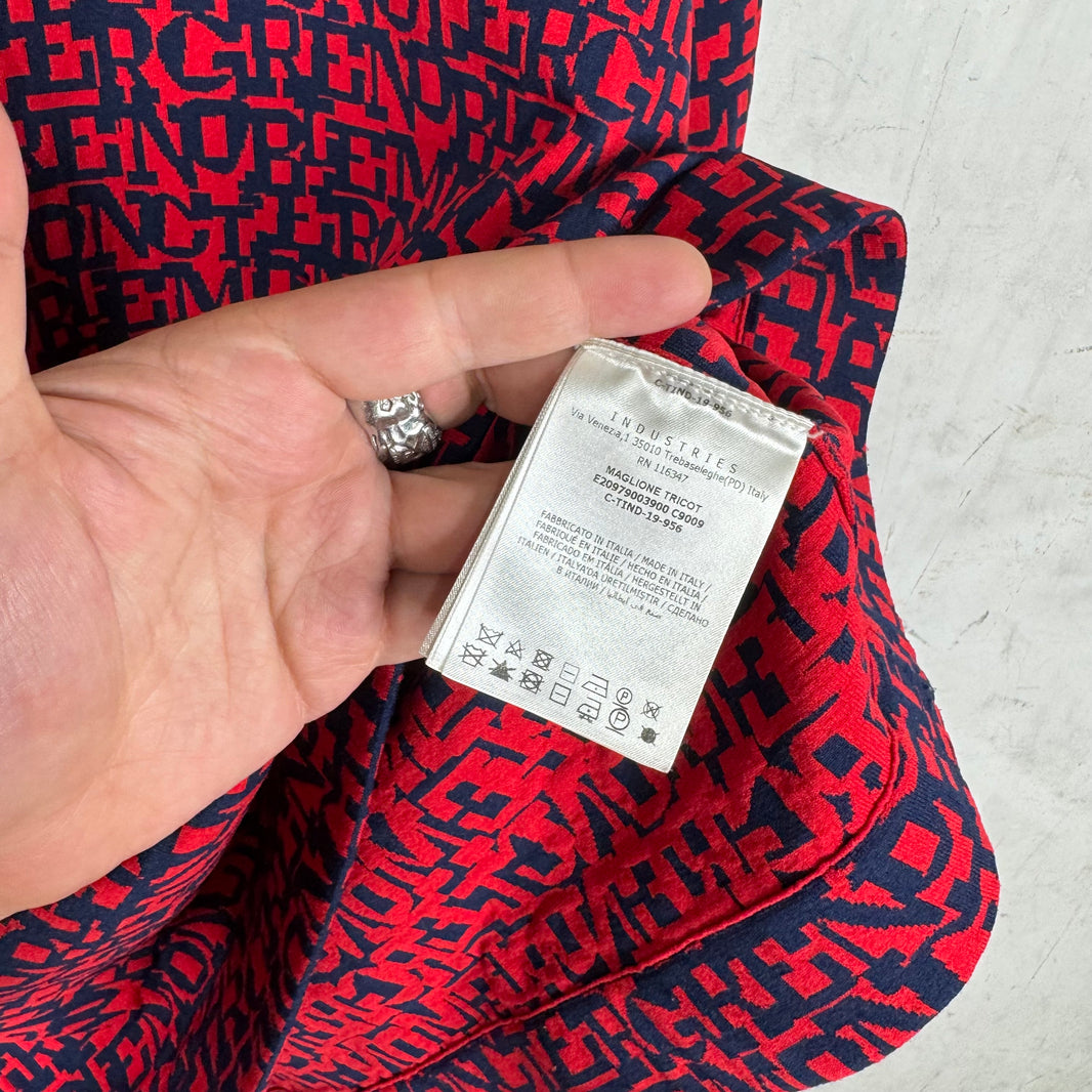 Moncler Grenoble AOP Text Hoodie