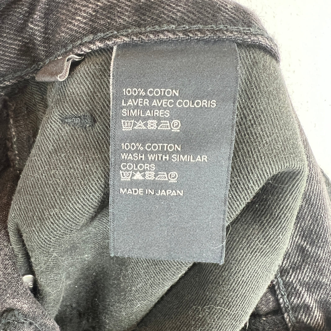 Celine Black Straight Leg Denim Jeans