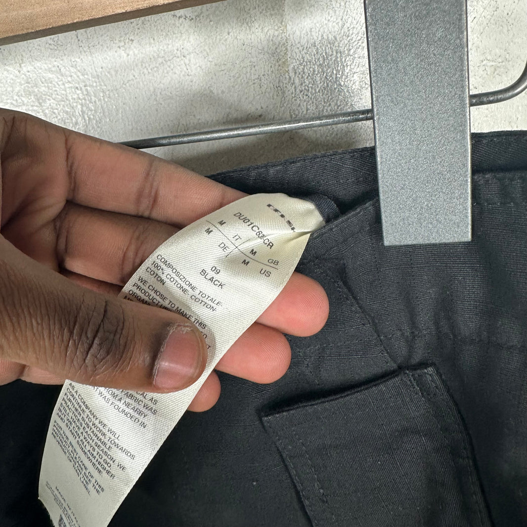 Rick Owens Black Aircut Shorts