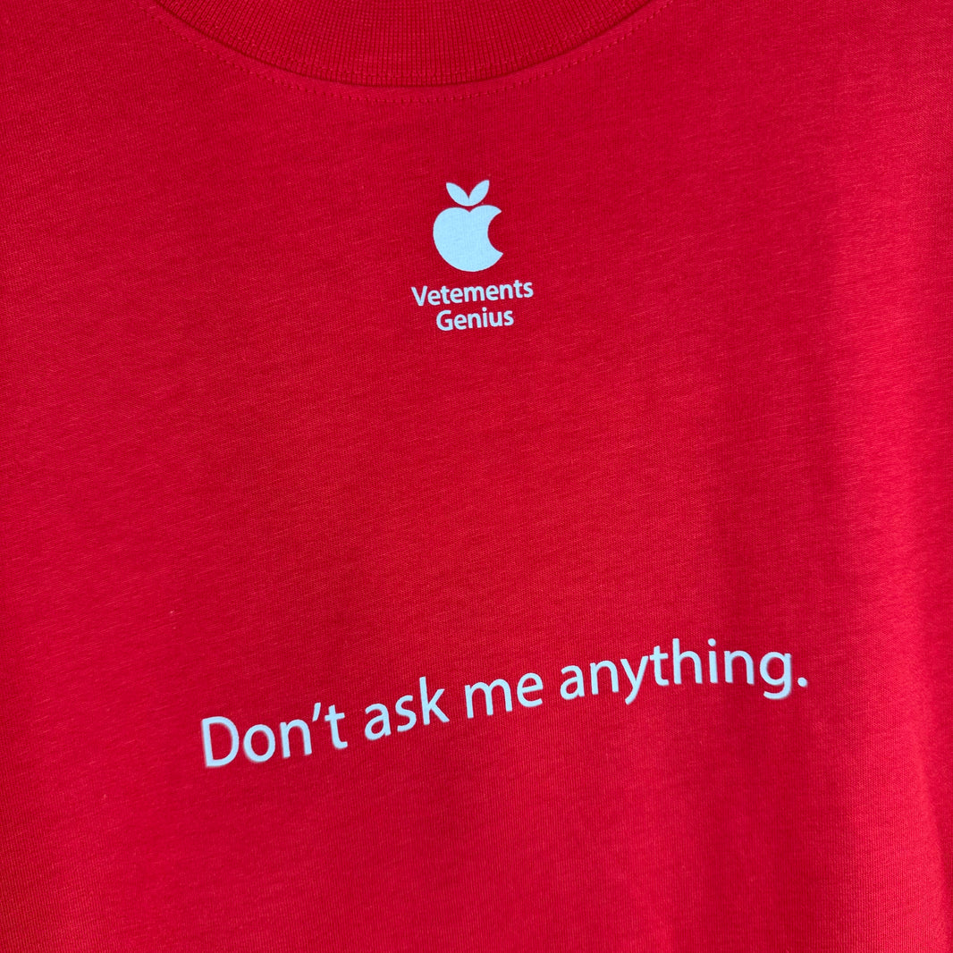 Vetements Genius T-Shirt