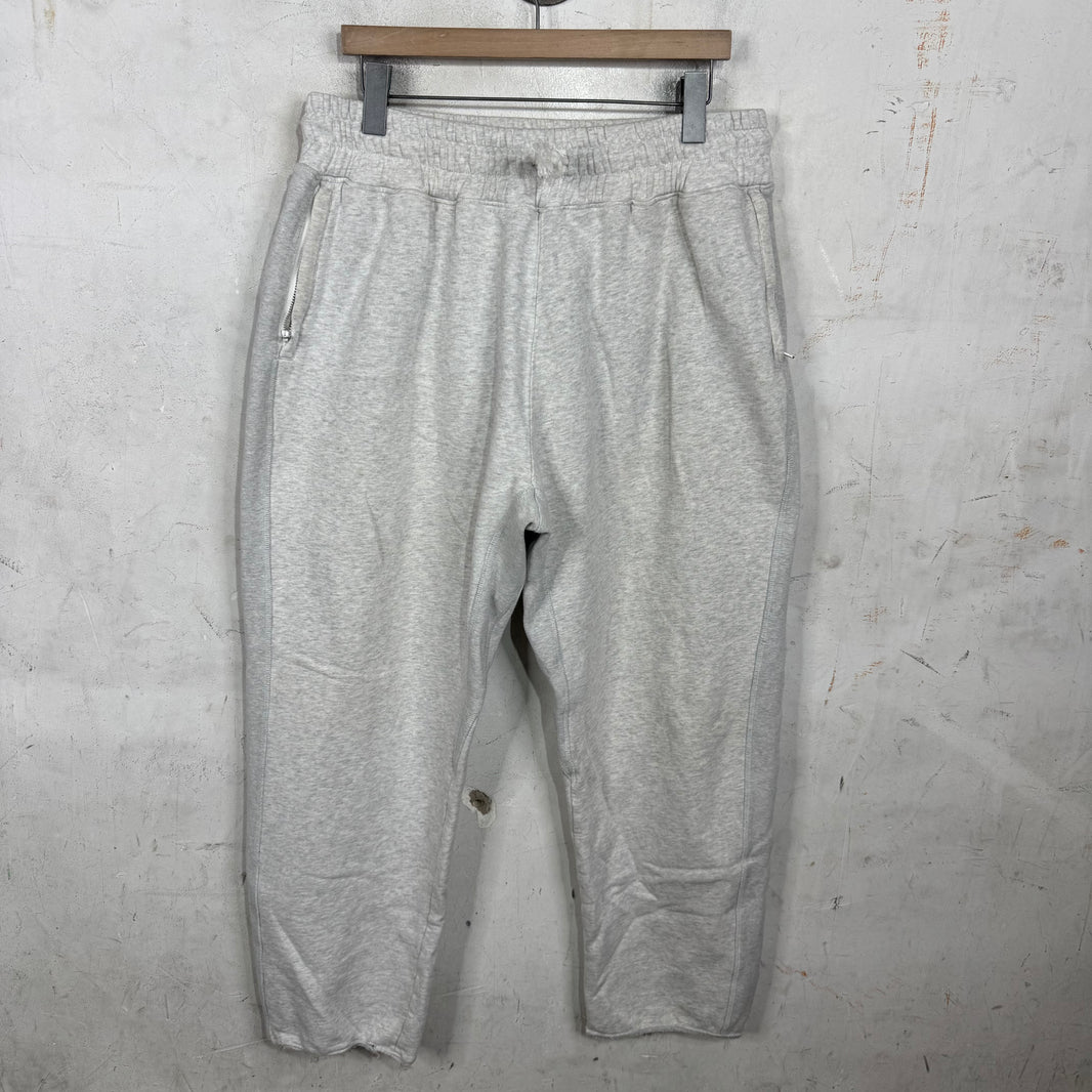 Yeezy Season 4 Heather Grey Cuffed Sweatpants