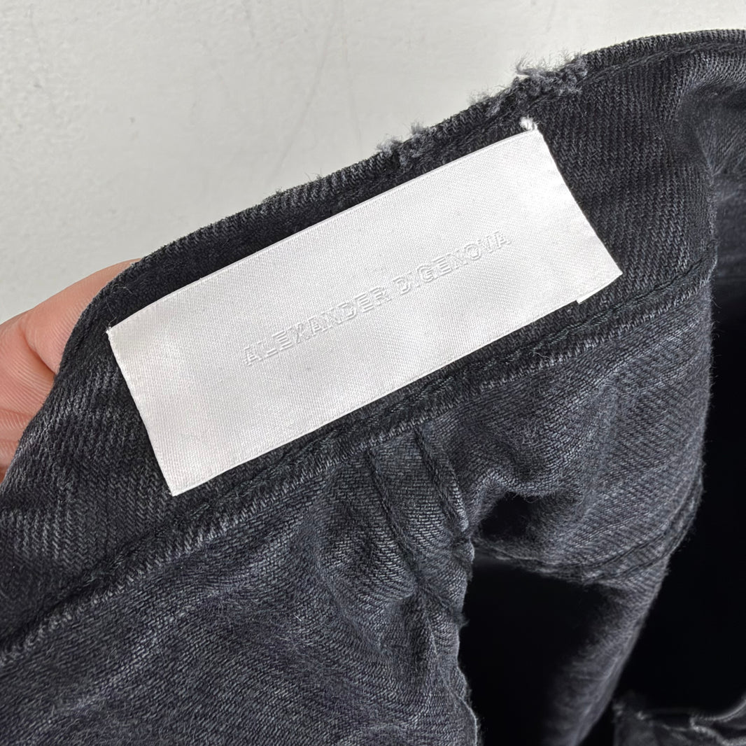 Alexander Digenova Black Distressed Jeans
