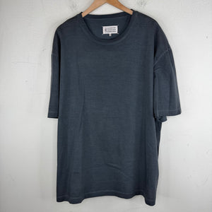 Maison Margiela Plain Charcoal Gray T-Shirt