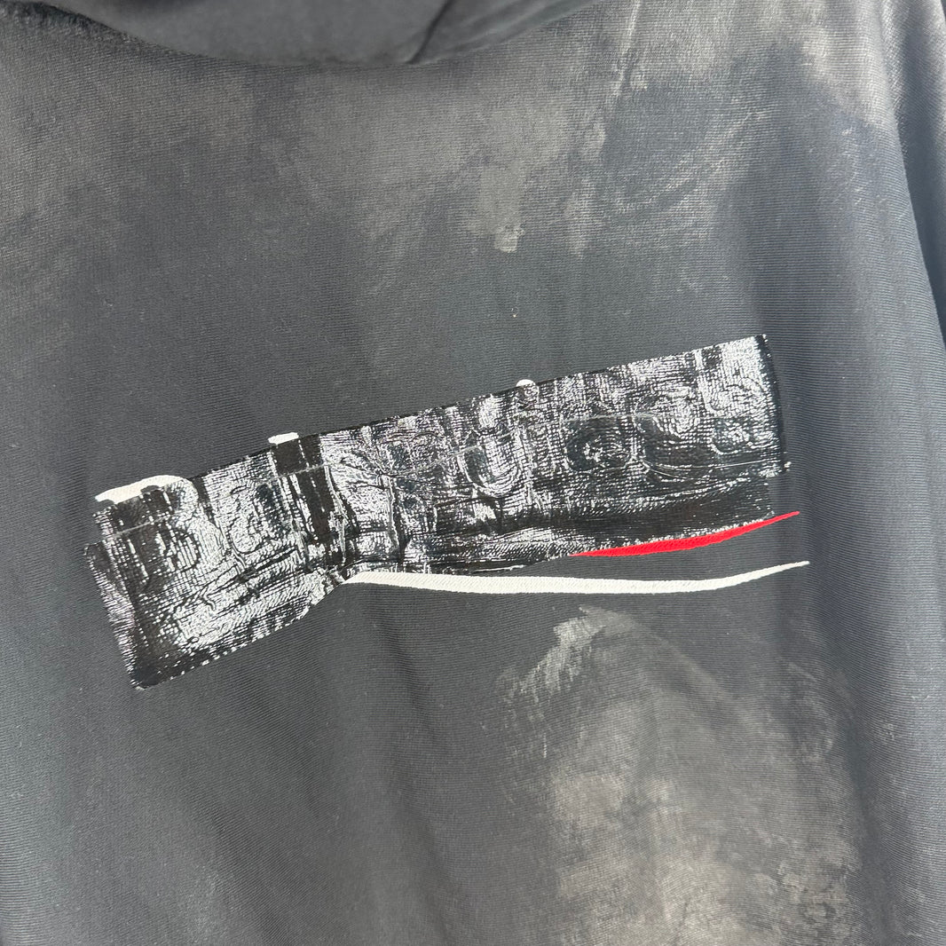 Balenciaga Mud Gaffer Zip-Up Hoodie