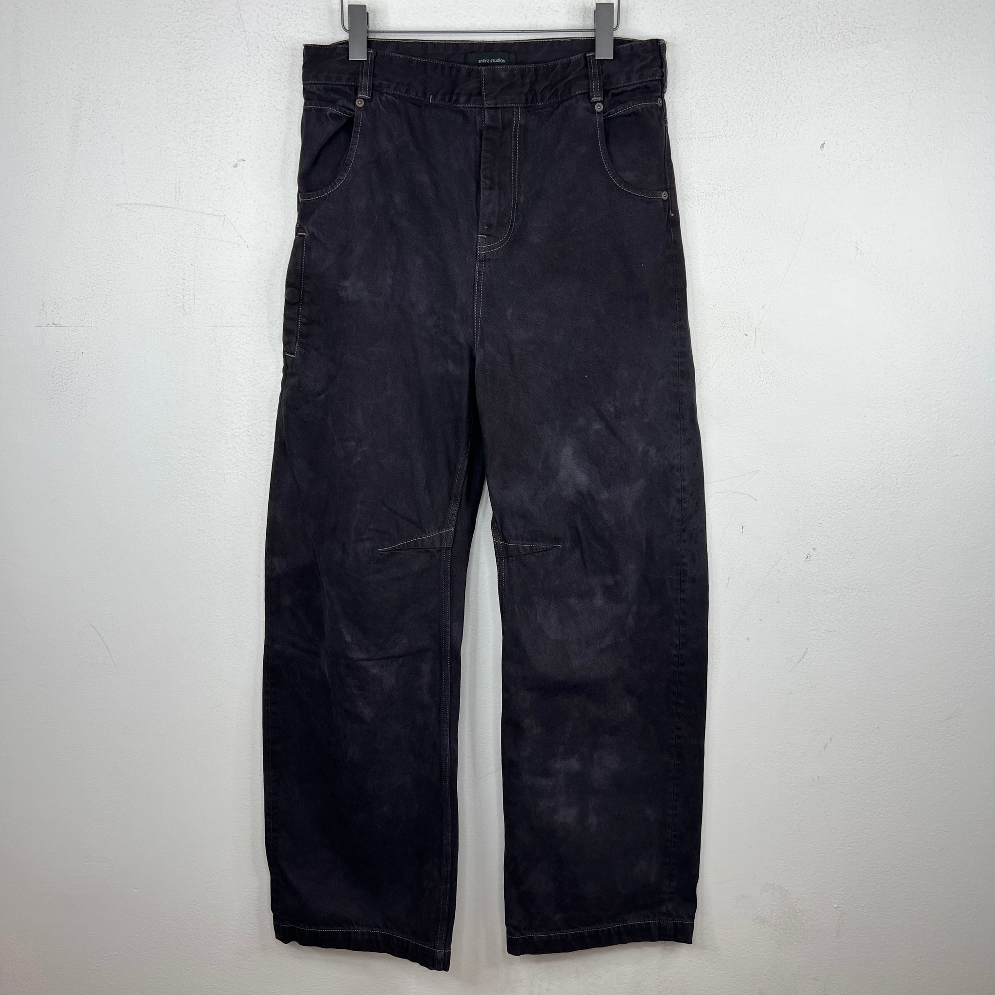 Entire Studios Purple Washed Denim Jeans