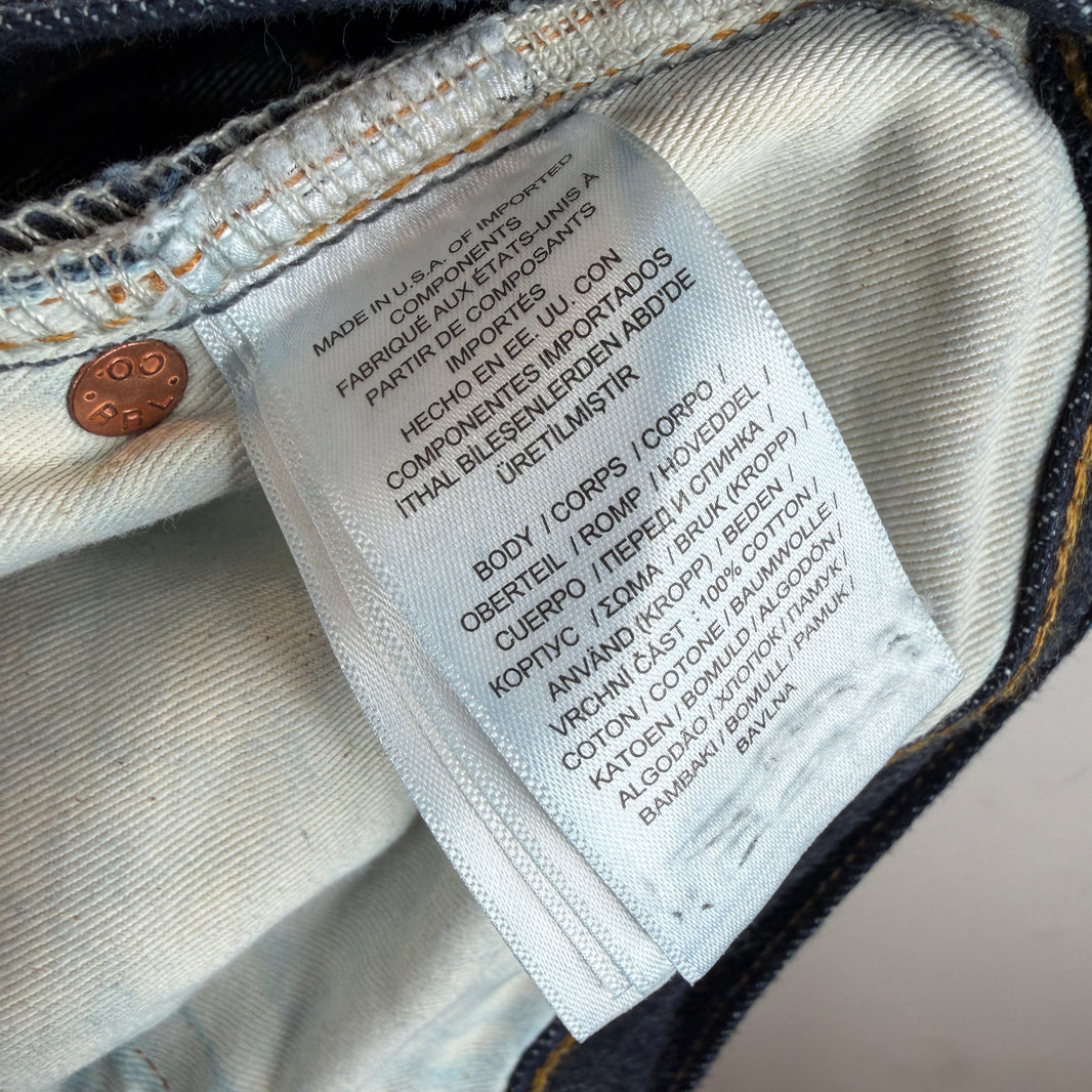 RRL Raw Selvedge Jeans