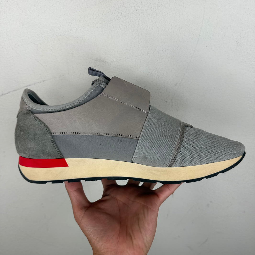 Balenciaga Gray Race Runners