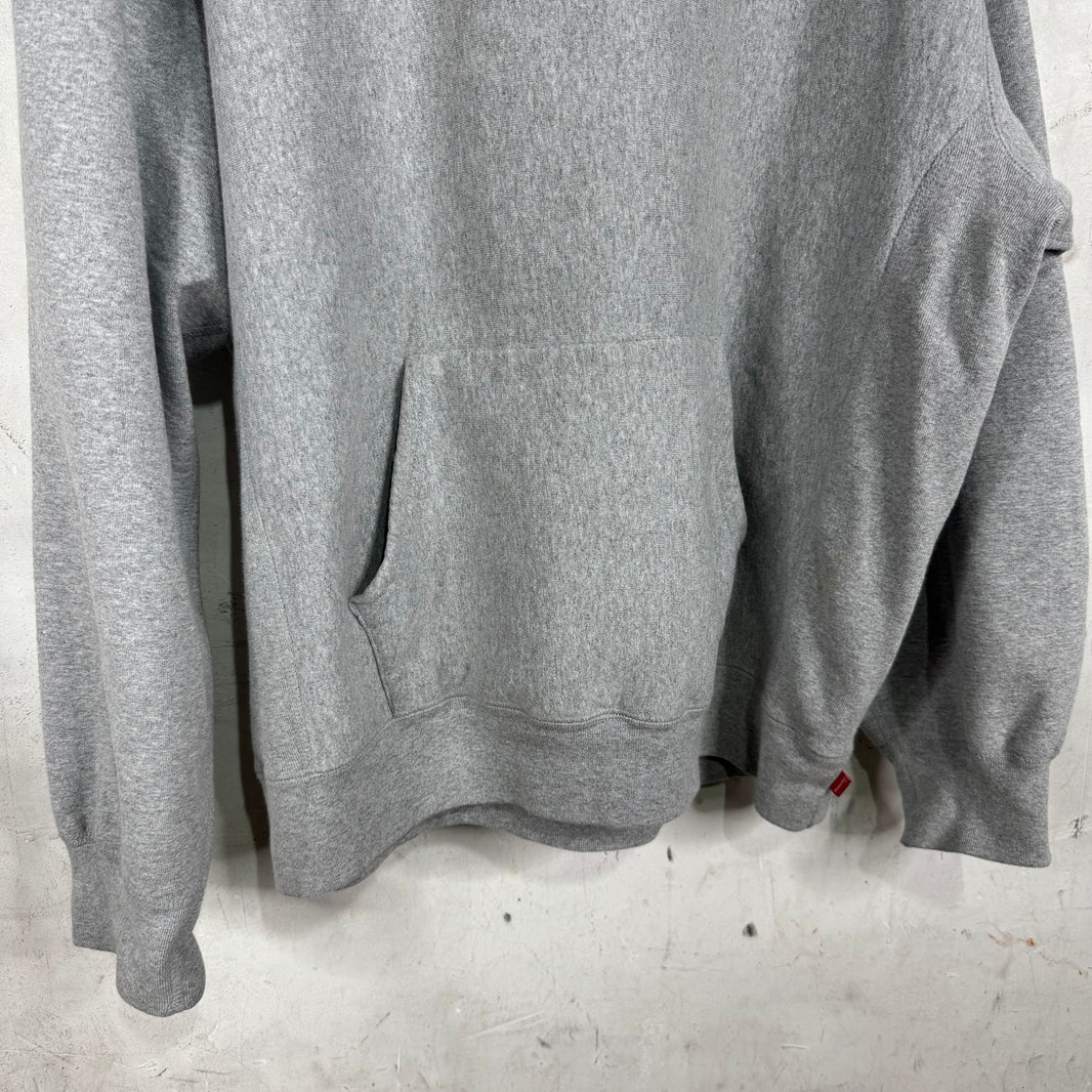 Supreme Grey Tonal Box Logo Hoodie