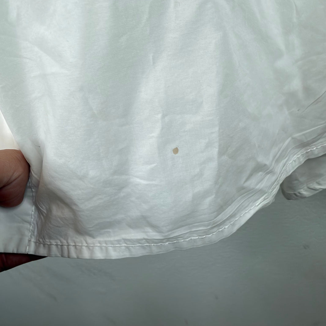 MM6 Oversized White Button Up Shirt