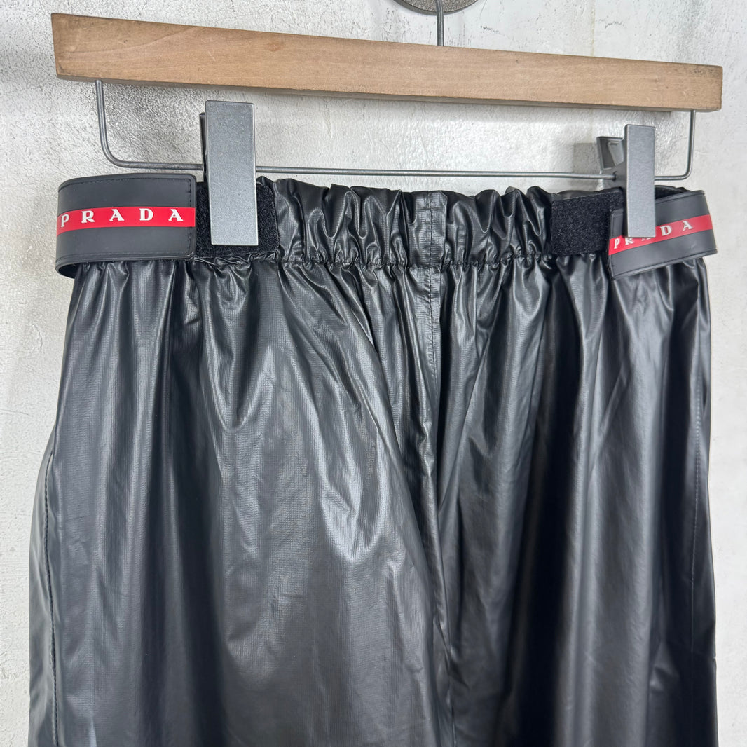 Prada Shiny Nylon Track Pants