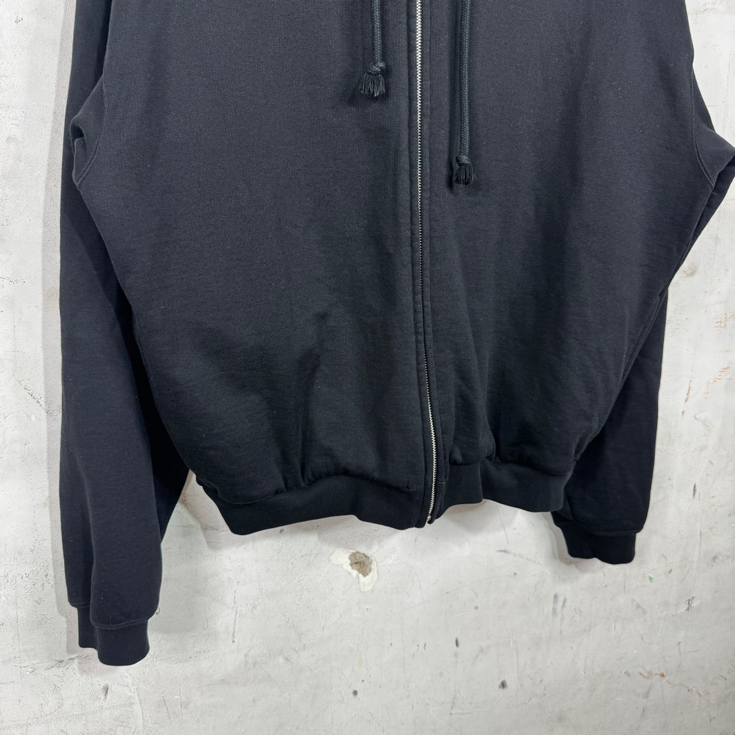 Aura Lee Black Zip Up Hoodie