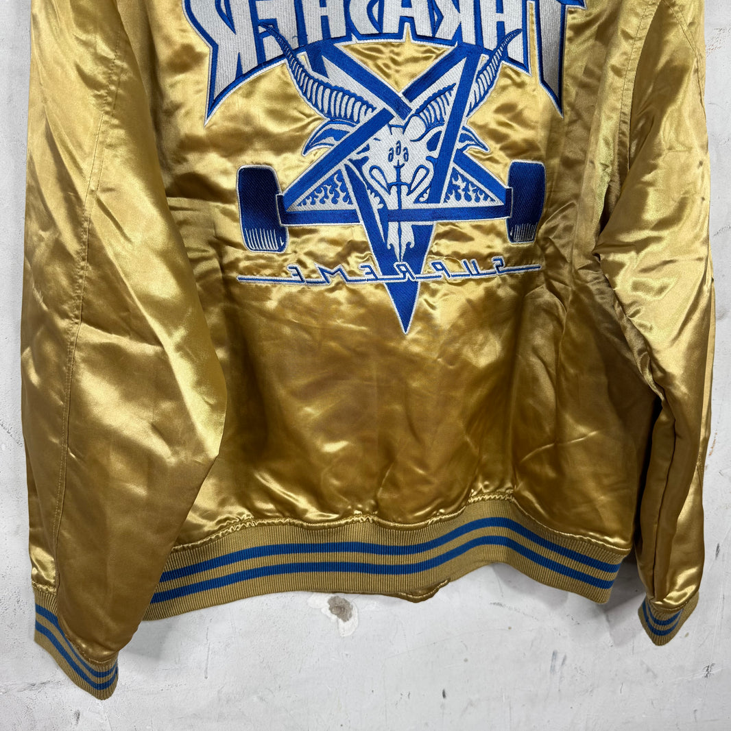 Supreme x Thrasher Satin Logo Jacket