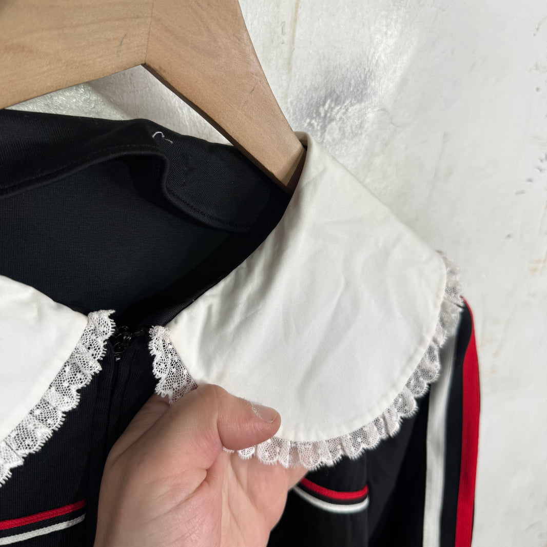 Miu Miu Ruffled Collar Track Jacket
