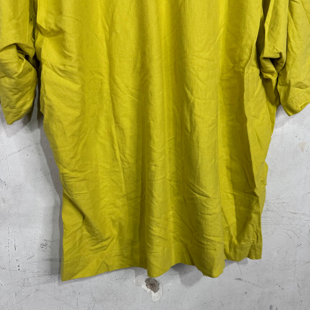 Issey Miyake Homme Plisse Yellow S/S T-Shirt