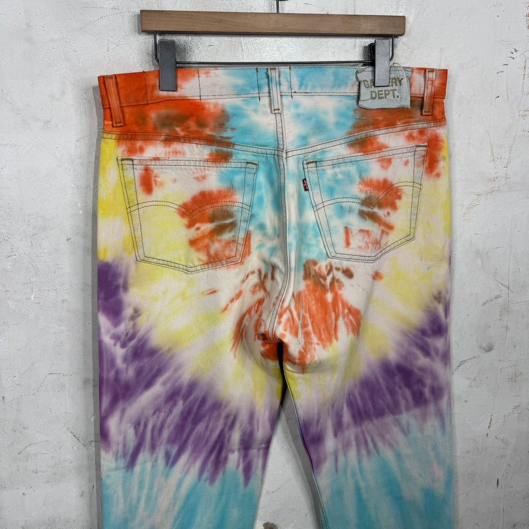 Gallery Dept Tie Dye Levi's Jeans