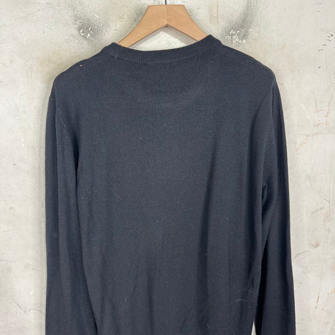 Givenchy Script Text Logo Sweater