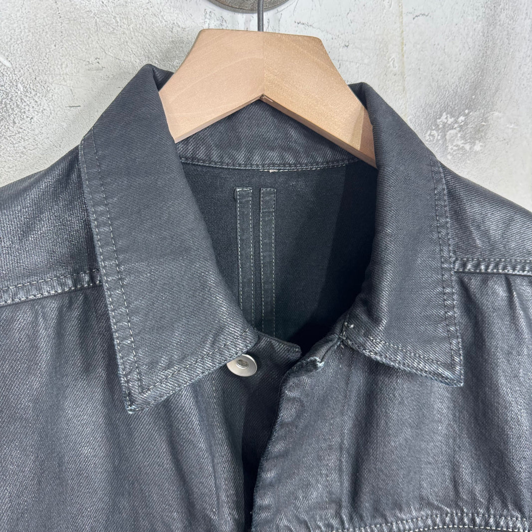 DRKSHDW Waxed Workers Jacket