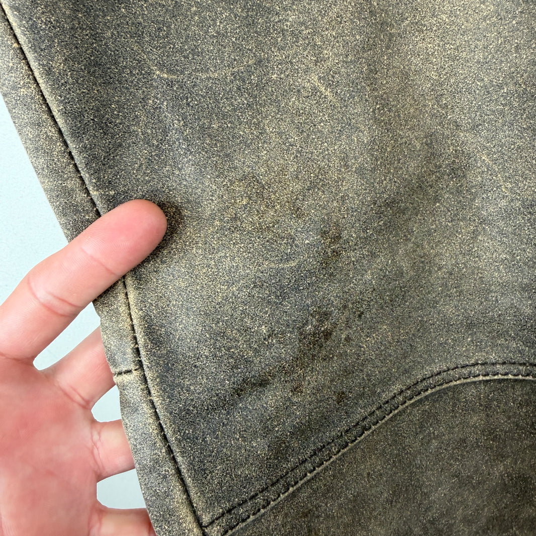 Stussy Leather Carpenter Pants