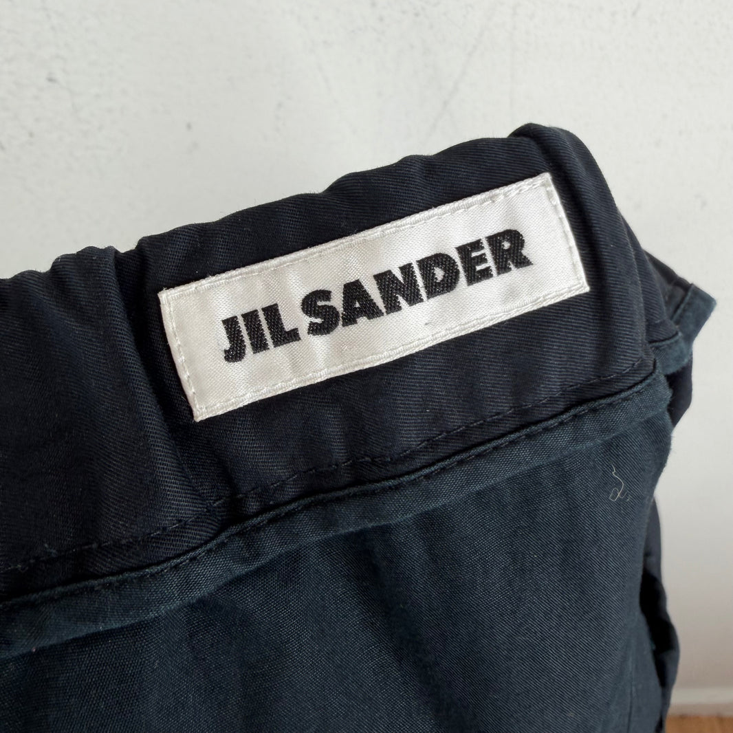 Jil Sander Elastic Waist Pleated Trousers