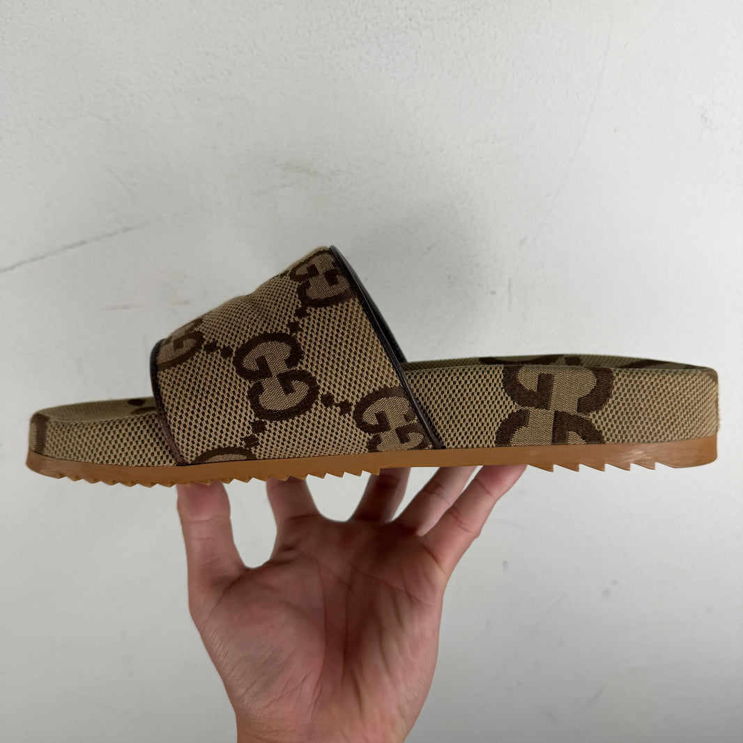 Gucci Big GG Monogram Slides