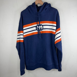 Gucci Blue GG Stripe Hoodie