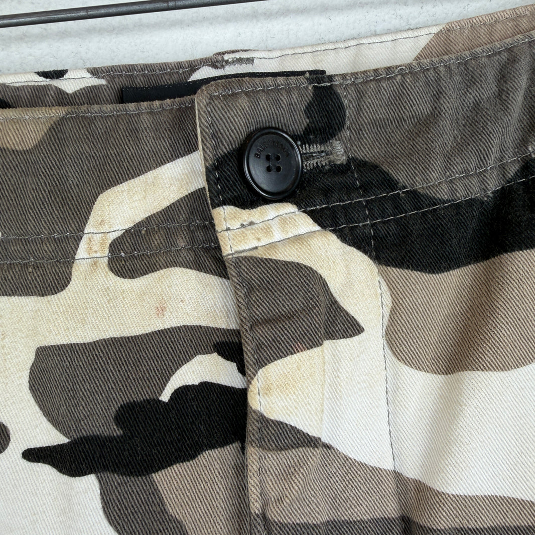 Balenciaga Snow Camo Cargo Pants