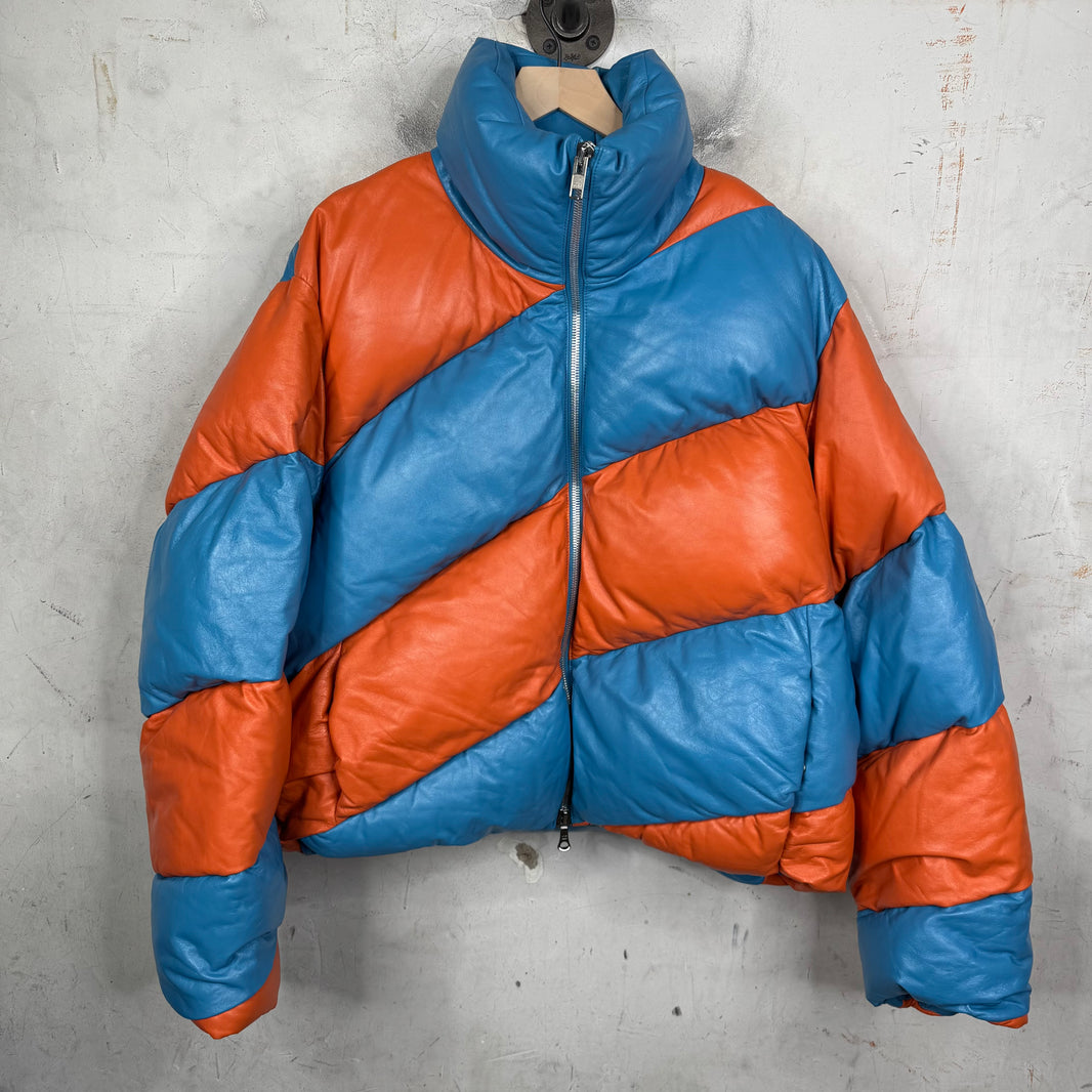 Bottega Veneta Paneled Leather Jacket