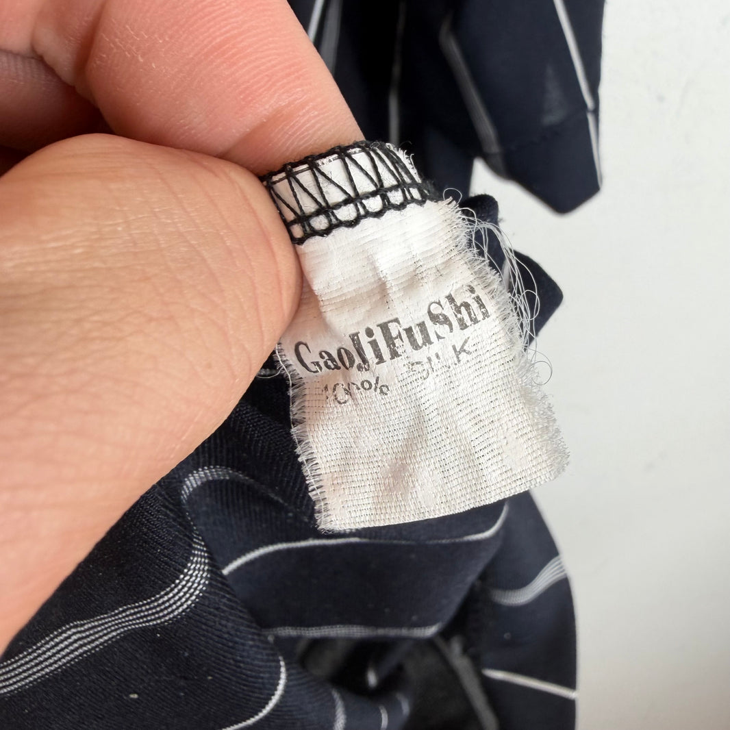 YSL Vintage Striped Polo Shirt