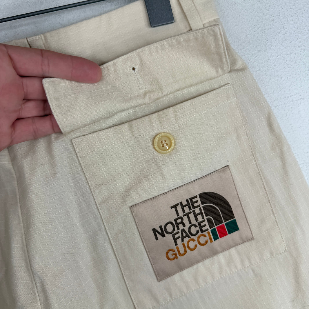 Gucci TNF Beige Cargo Shorts