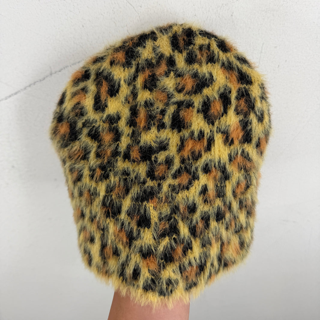 Stussy Leopard Fur Beanie
