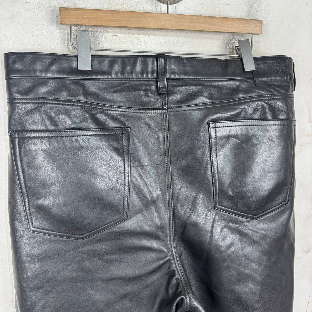 Stussy Leather Big Ol Shorts