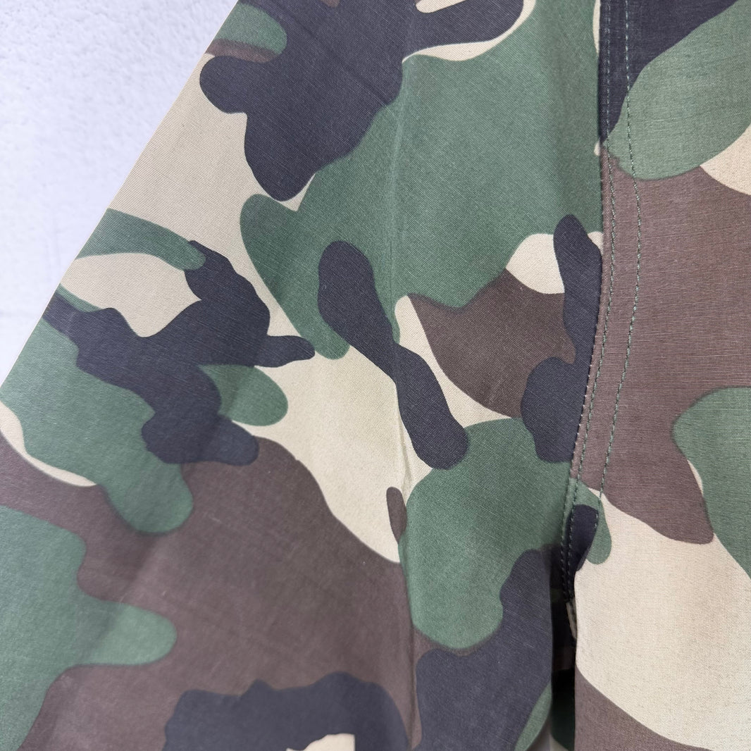 Stussy Woodland Camo Trench Coat