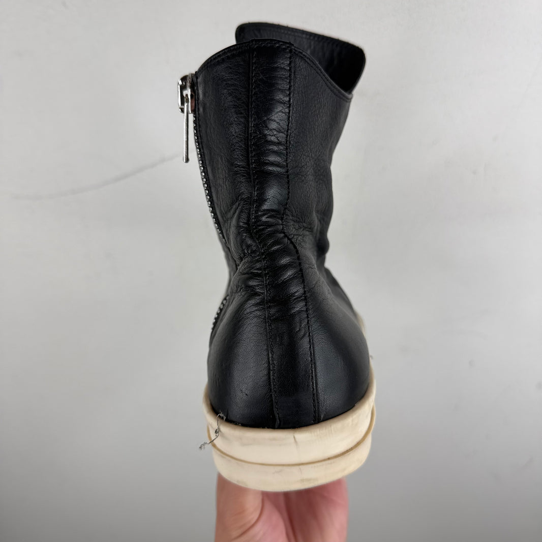 Rick Owens Leather Ramone Sneakers