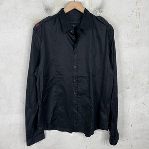 Gucci Epaulet Stripe LS Button Up