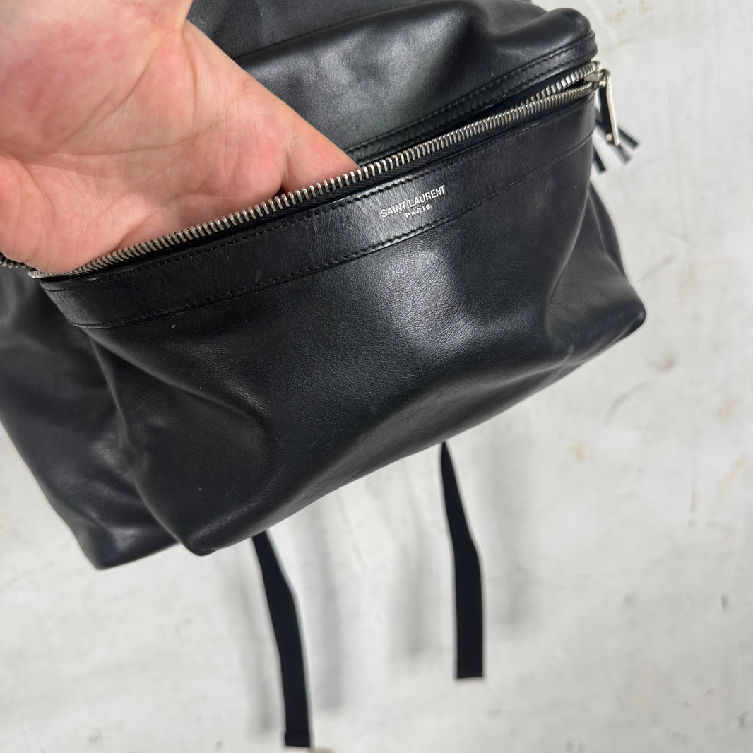 Saint Laurent Leather Backpack
