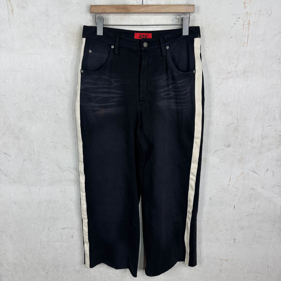 424 Faded Side Stripe Sweatpant Trouser