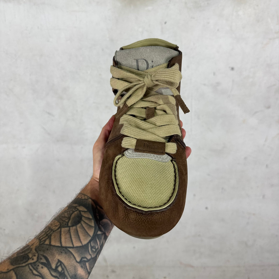 Dior Brown Roadie Shoes