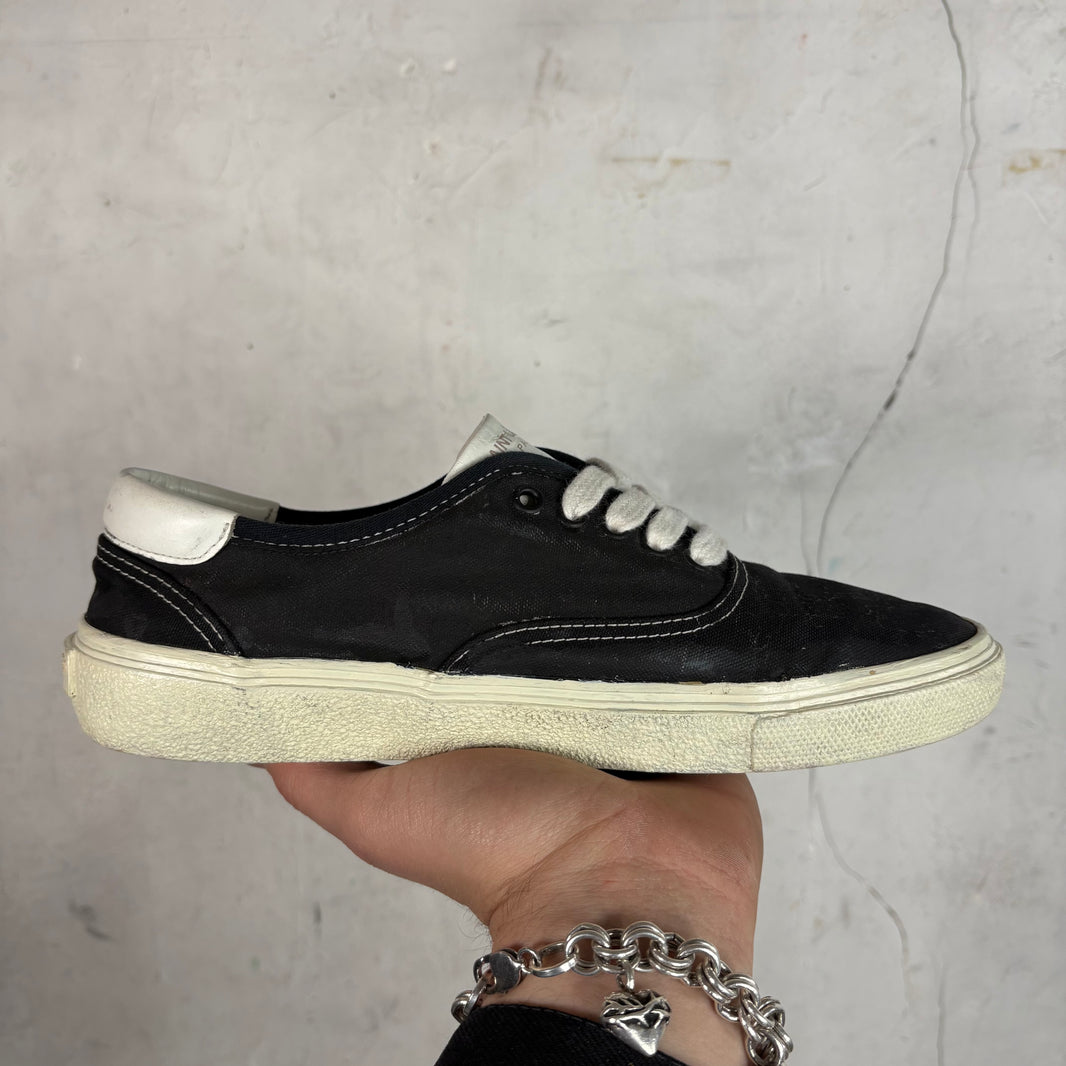 Saint Laurent Black Low Sneakers