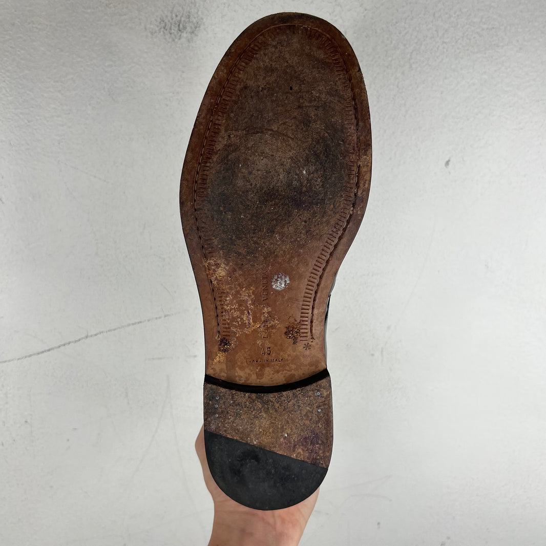 Bottega Veneta Intrecciato Toe Derbies