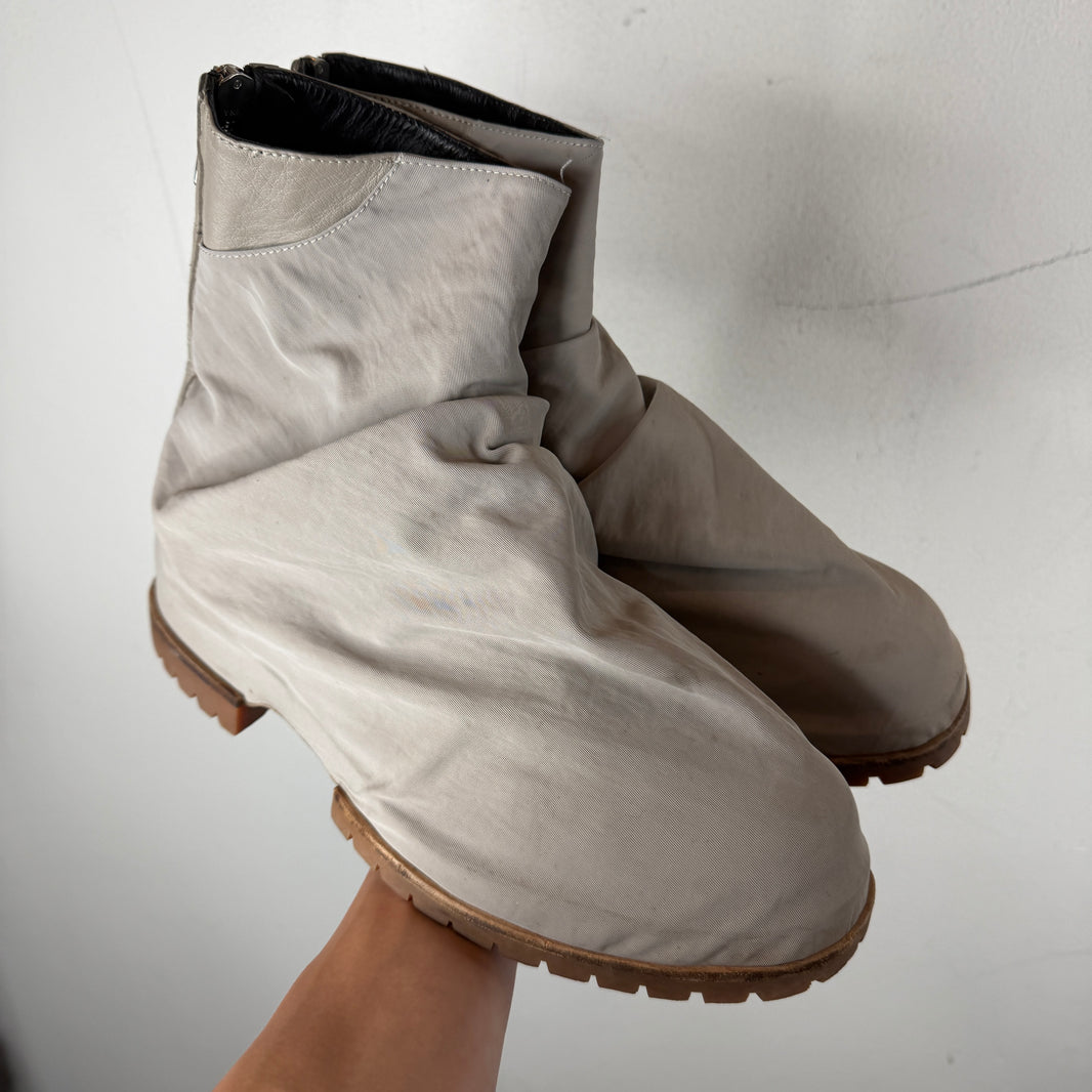 424 Gray Marathon Boots