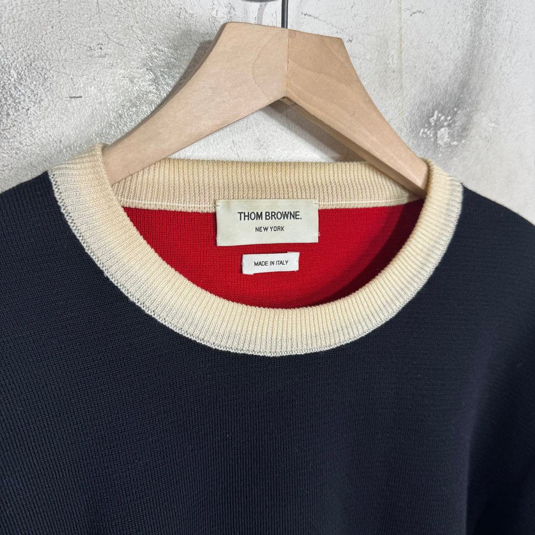 Thom Browne Two Toned Sweater