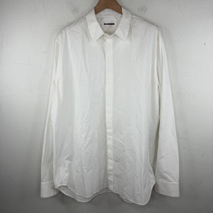 Jil Sander Wardrobe White Button Up LS Shirt