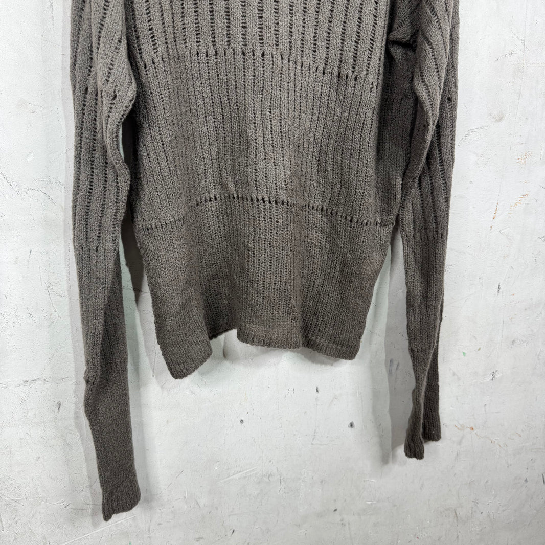 Rick Owens Hollywood Perforated Dust Sweater