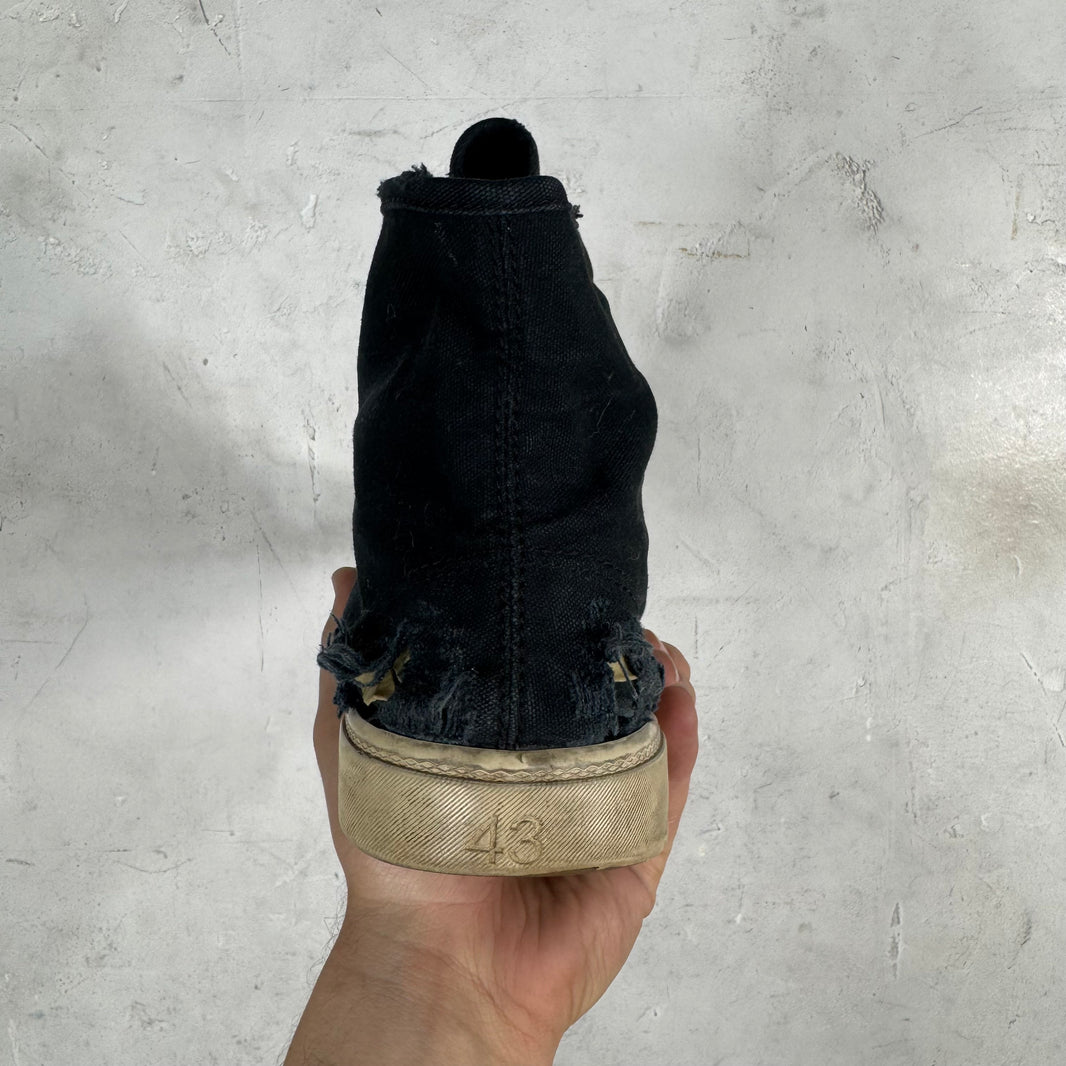 Balenciaga Distressed Paris Sneakers
