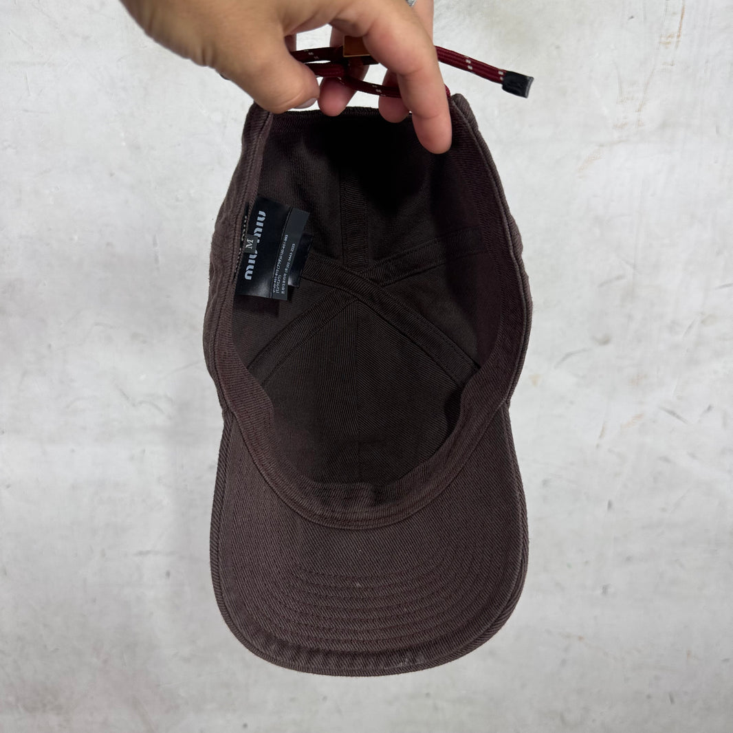 Miu Miu Foldable Logo Hat