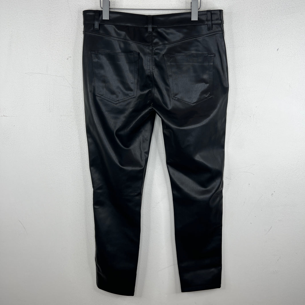 DRKSHDW Black Leather Tyrone Cut Pants