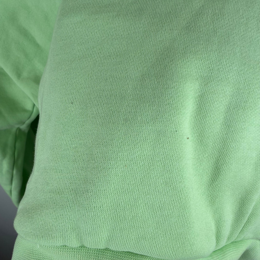 Martine Rose Mint Embroidered Logo Hoodie