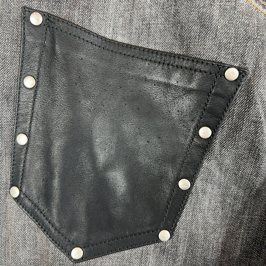 Acne Studios 2023 Trafalgar Leather Pocket Jeans