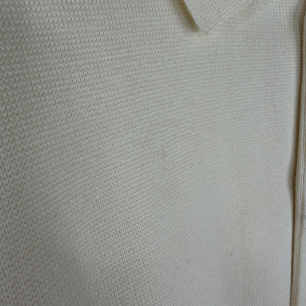 Stussy Knit Swirl Logo Button Up